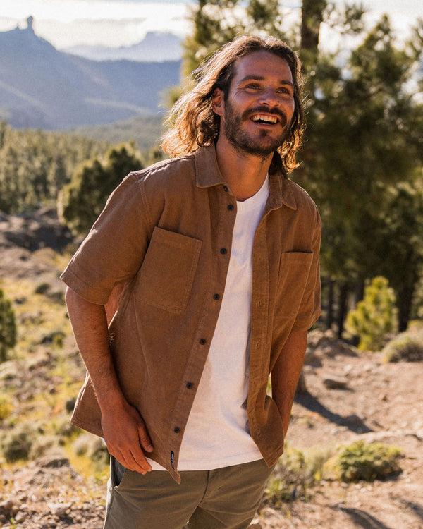 Passenger Men's Backcountry Short Sleeve Cord Shirt