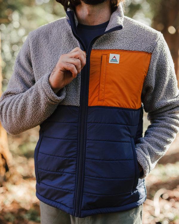 Passenger Men's Born Explorer Recycled Polar-Lined Sherpa Fleece