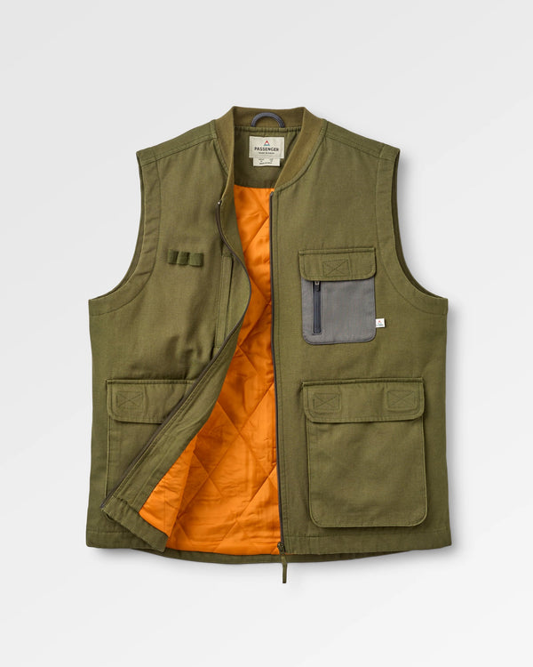 Passenger Men's Explorers Organic Cotton Canvas Gilet