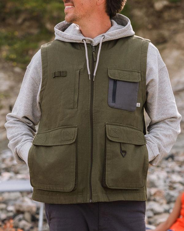 Passenger Men's Explorers Organic Cotton Canvas Gilet