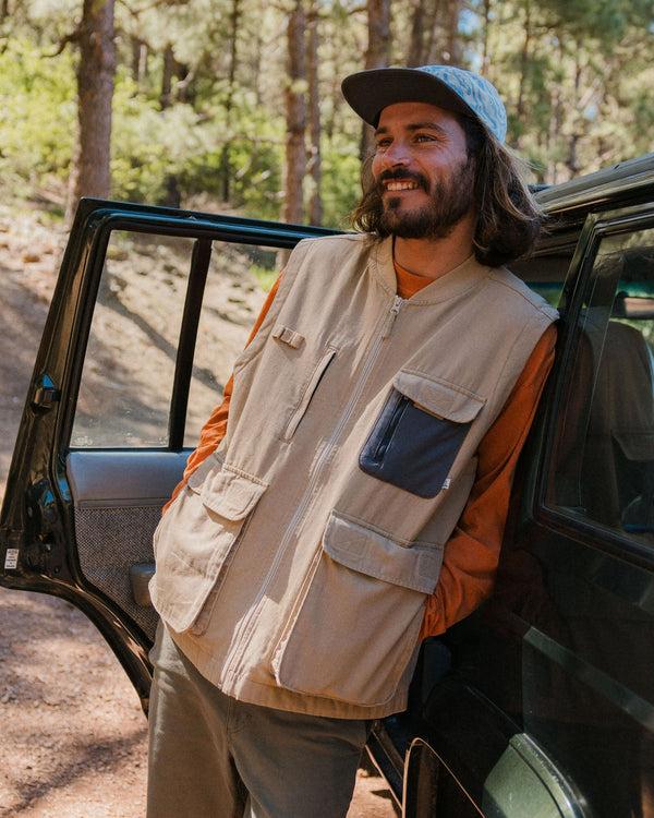 passenger Men's Explorers Organic Cotton Canvas Gilet
