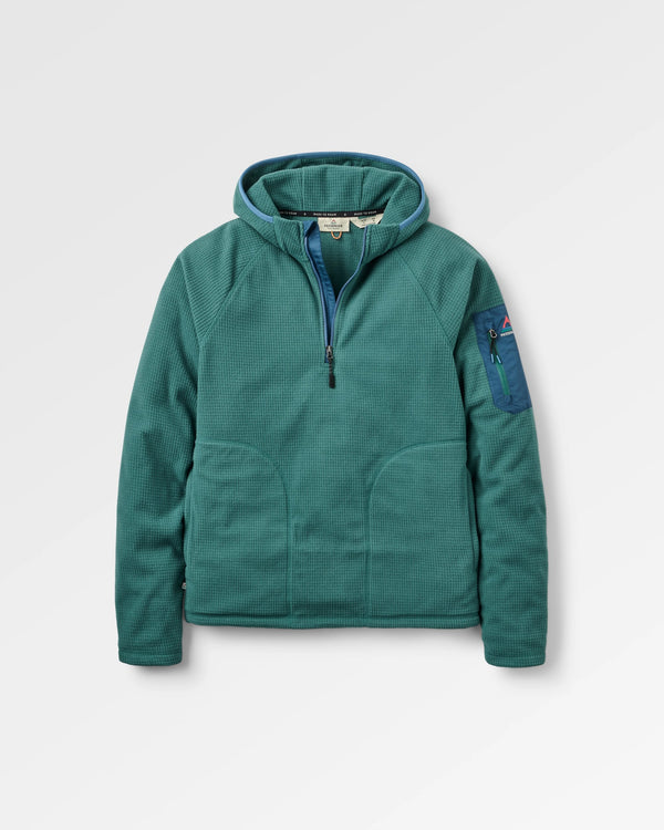 Passenger Men's Forestscape Recycled Grid Fleece Hoodie