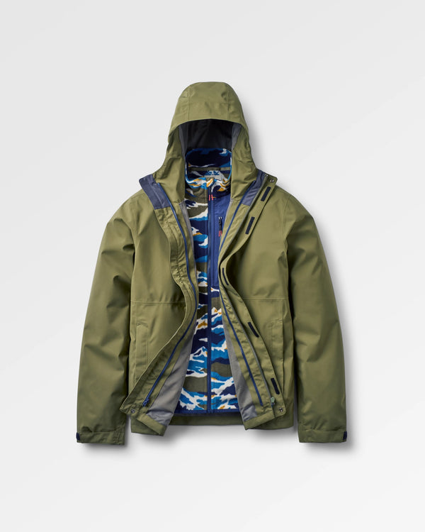 passenger Men's Graniteridge Recycled Waterproof 3 in 1 Jacket