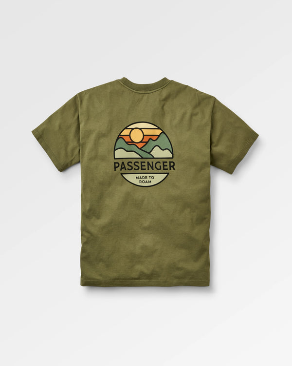 Passenger Men's Laidback Recycled Cotton Relaxed Fit T-Shirt