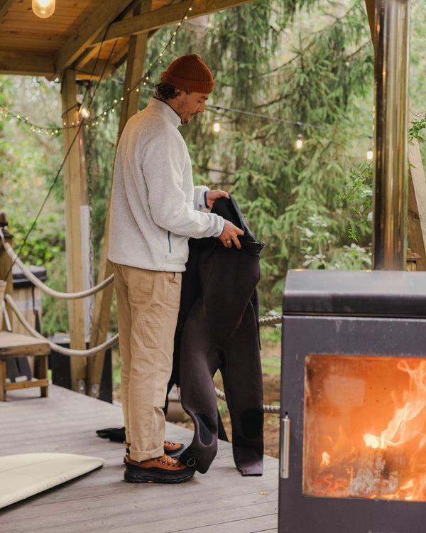 Passenger Men's Offgrid 1/2 Zip Recycled Sherpa Fleece