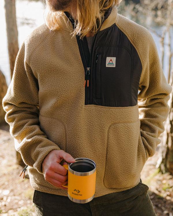 Passenger Men's Offgrid 1/2 Zip Recycled Sherpa Fleece