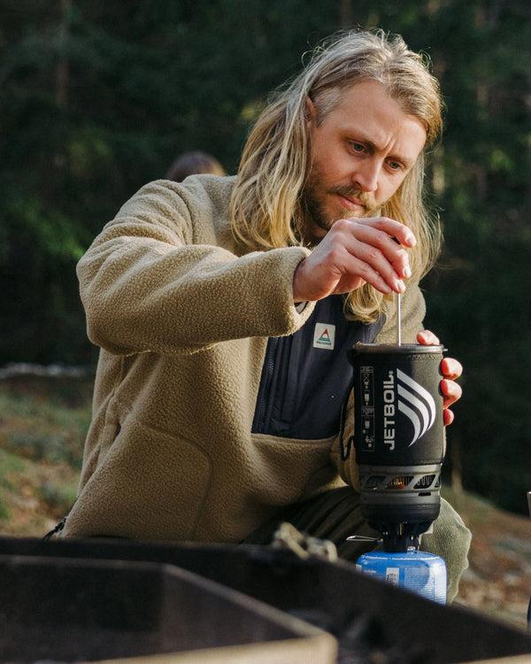 Passenger Men's Offgrid 1/2 Zip Recycled Sherpa Fleece