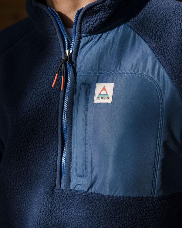 Passenger Men's Offgrid 1/2 Zip Recycled Sherpa Fleece