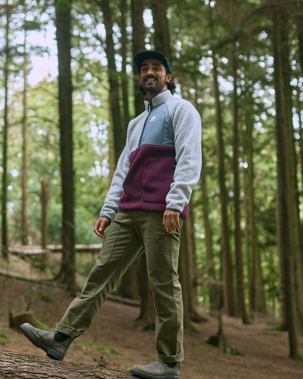 Passenger Men's Offgrid 1/2 Zip Recycled Sherpa Fleece