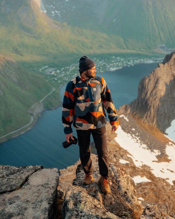 Passenger Men's Offroad Recycled Sherpa 1/2 Zip Fleece