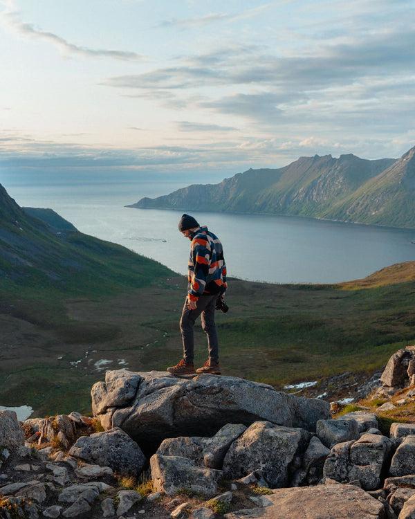 Passenger Men's Offroad Recycled Sherpa 1/2 Zip Fleece