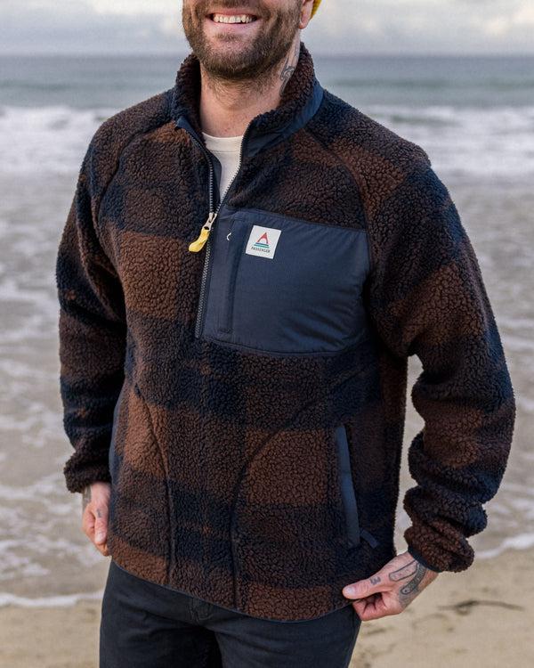passenger Men's Offroad Recycled Sherpa 1/2 Zip Fleece