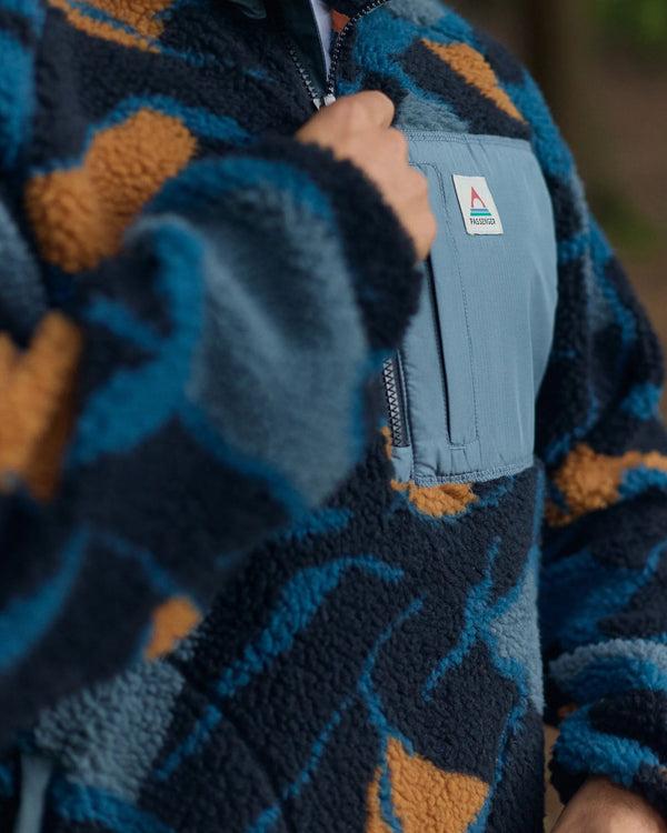 Passenger Men's Offroad Recycled Sherpa 1/2 Zip Fleece