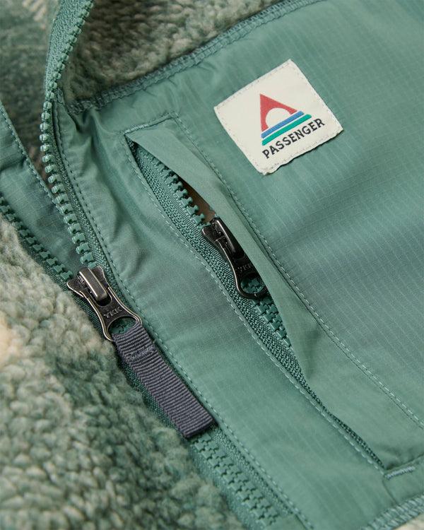 Passenger Men's Offroad Recycled Sherpa 1/2 Zip Fleece