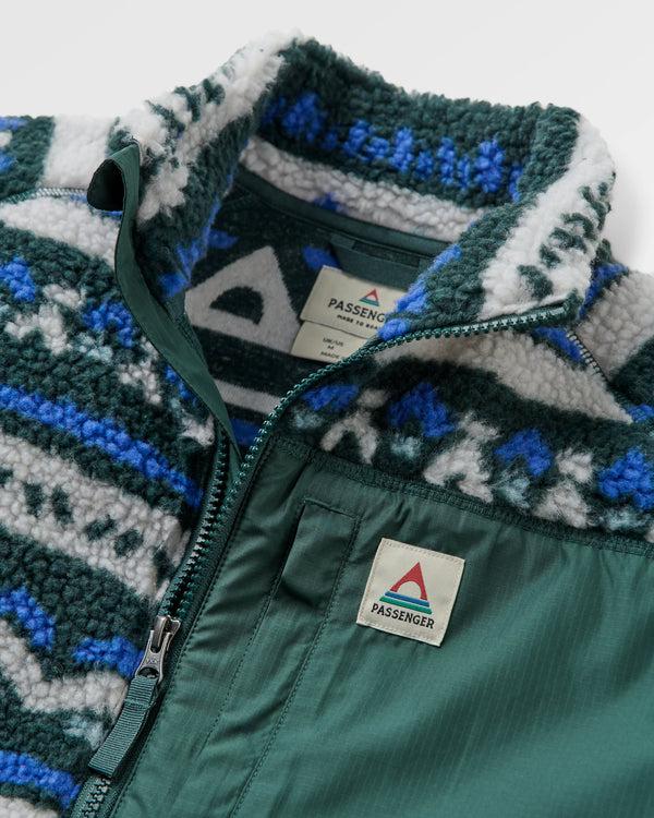 Passenger Men's Offroad Recycled Sherpa 1/2 Zip Fleece