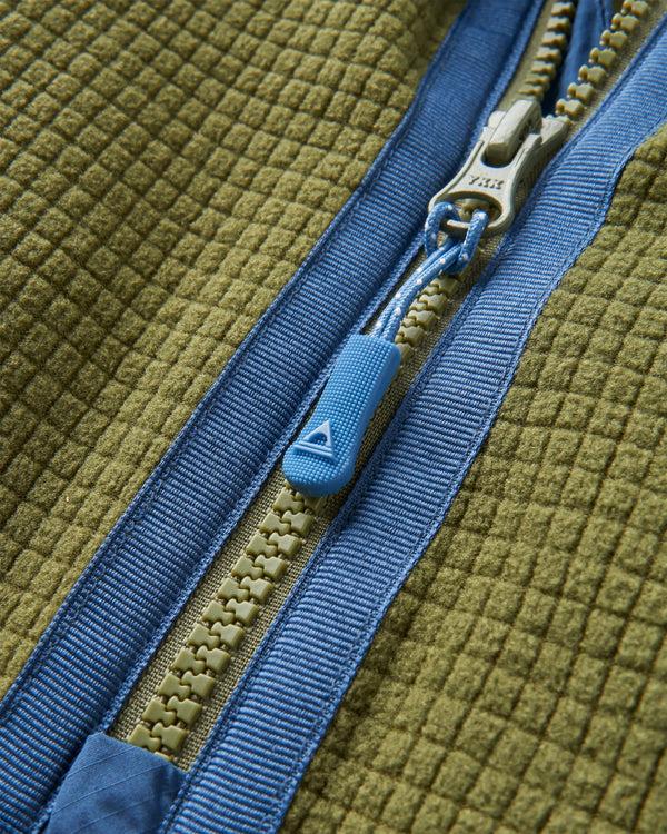 Passenger Men's Overlook Recycled Grid Polar Fleece