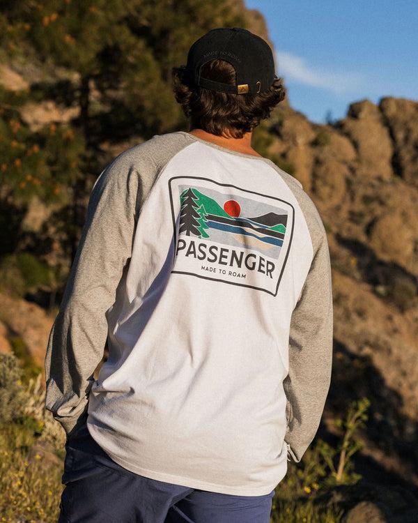 passenger Men's Roamer Recycled Cotton Raglan T-Shirt