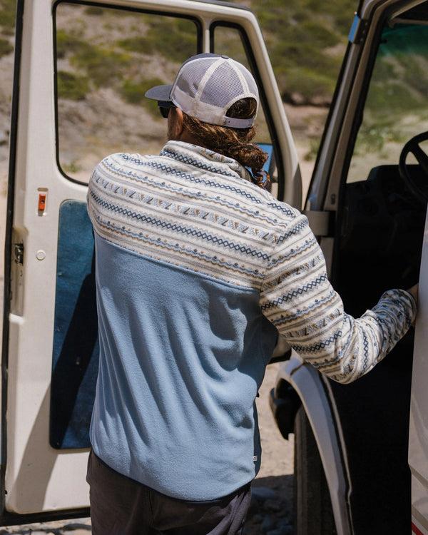 Passenger Men's Set Off Recycled Polar 1/4 Zip Fleece