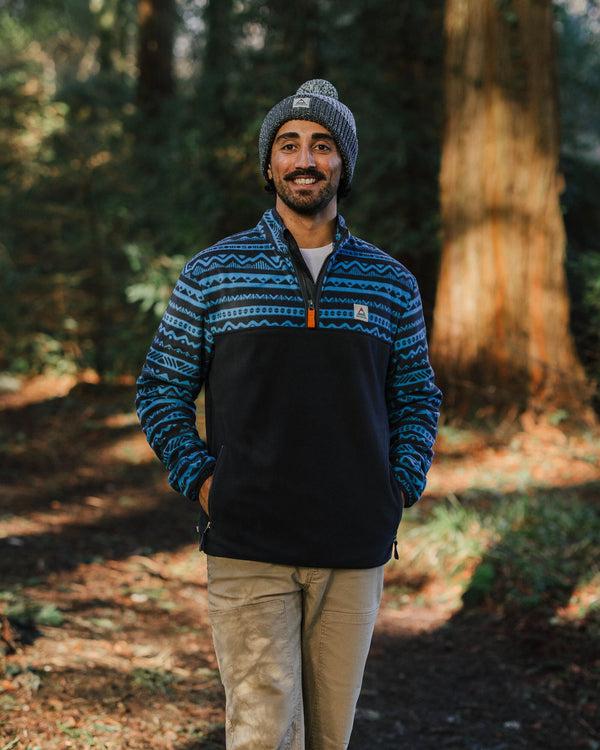 Passenger Men's Set Off Recycled Polar 1/4 Zip Fleece