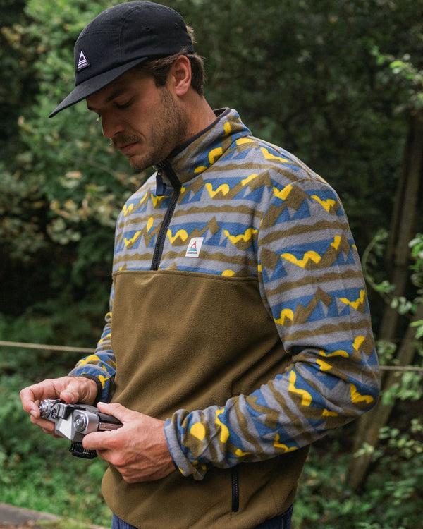 Passenger Men's Set Off Recycled Polar 1/4 Zip Fleece