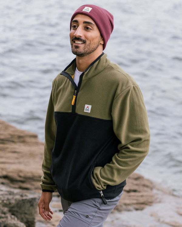 Passenger Men's Set Off Recycled Polar 1/4 Zip Fleece