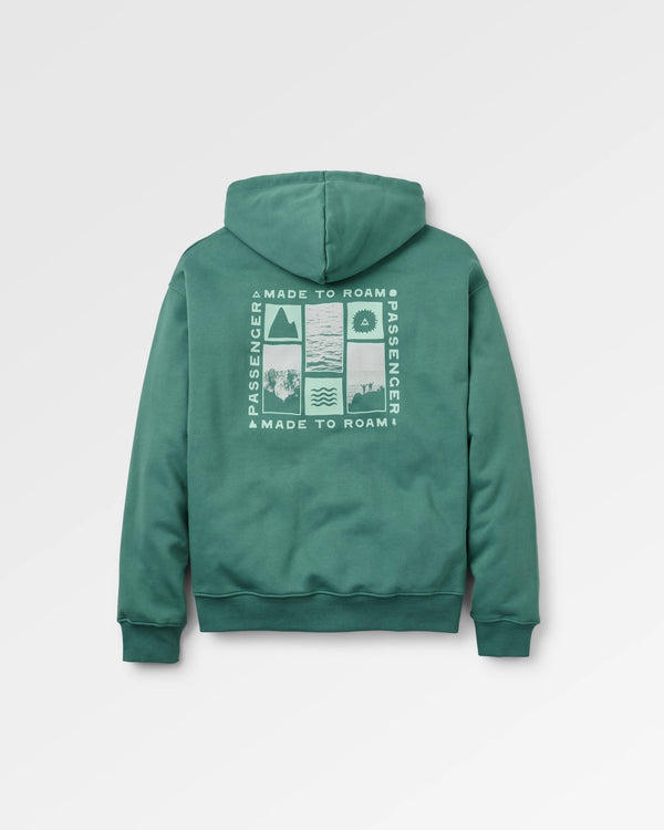 Passenger Men's Snapshot Organic Cotton Relaxed Fit Hoodie