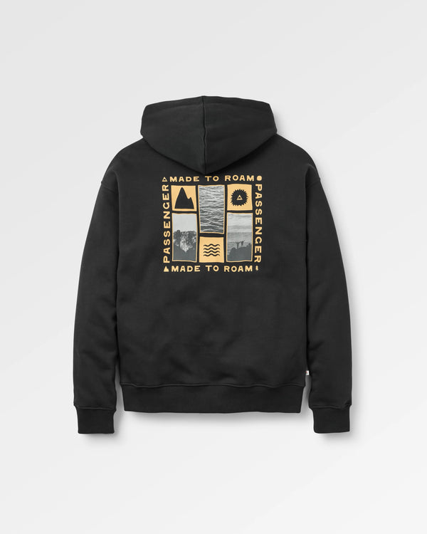 Passenger Men's Snapshot Organic Cotton Relaxed Fit Hoodie