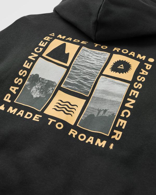 Passenger Men's Snapshot Organic Cotton Relaxed Fit Hoodie