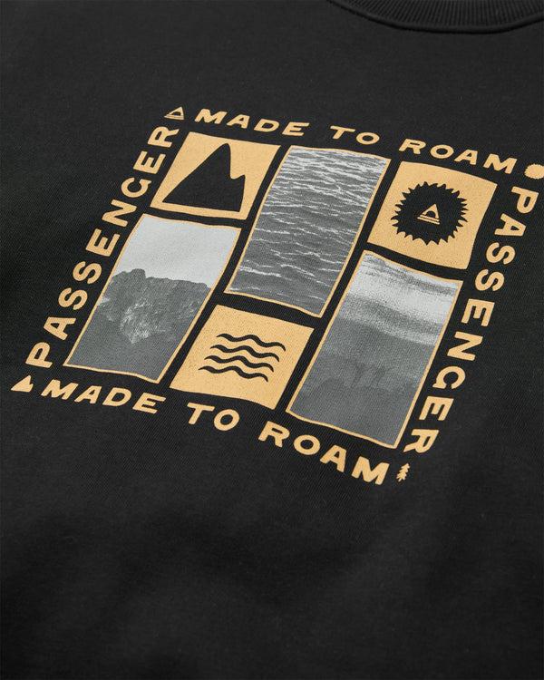 Passenger Men's Snapshot Organic Cotton Relaxed Fit Sweatshirt