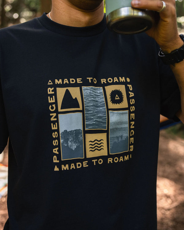 Passenger Men's Snapshot Organic Cotton Relaxed Fit T-Shirt