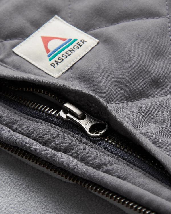 Passenger Men's Tidal Full Zip Organic Cotton Hoodie