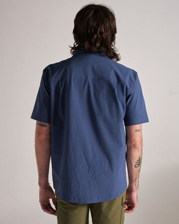 Passenger Men's Traveller Short Sleeve Stretch Shirt