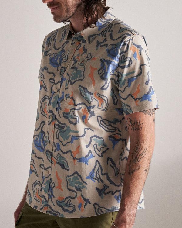 Passenger Men's Traveller Short Sleeve Stretch Shirt