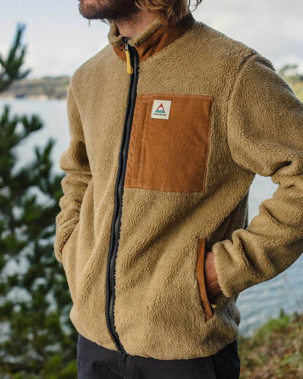 Passenger Men's Trekker Recycled Deep-Pile Sherpa Fleece