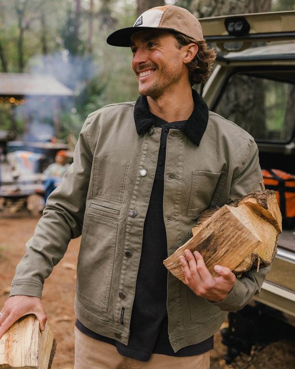 Passenger Men's Vantage Lined Organic Cotton Canvas Jacket