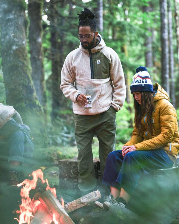 Passenger Men's Ventura 1/2 Zip Recycled Sherpa Fleece