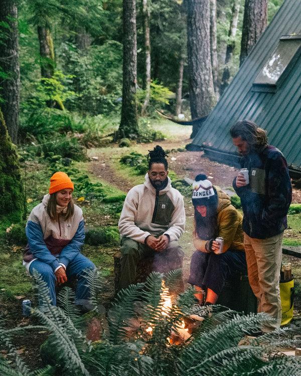 Passenger Men's Ventura 1/2 Zip Recycled Sherpa Fleece