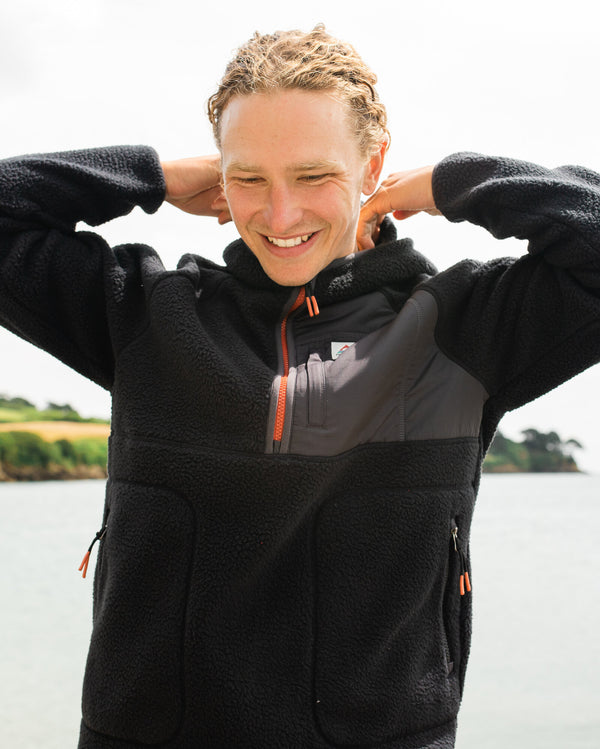 Passenger Men's Ventura 1/2 Zip Recycled Sherpa Fleece