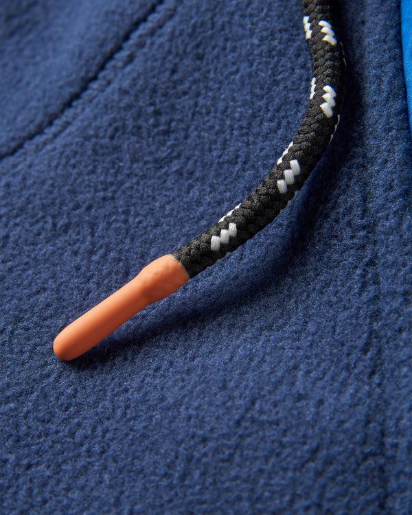 Passenger Men's Woodland Hooded 1/2 Zip Recycled Polar Fleece