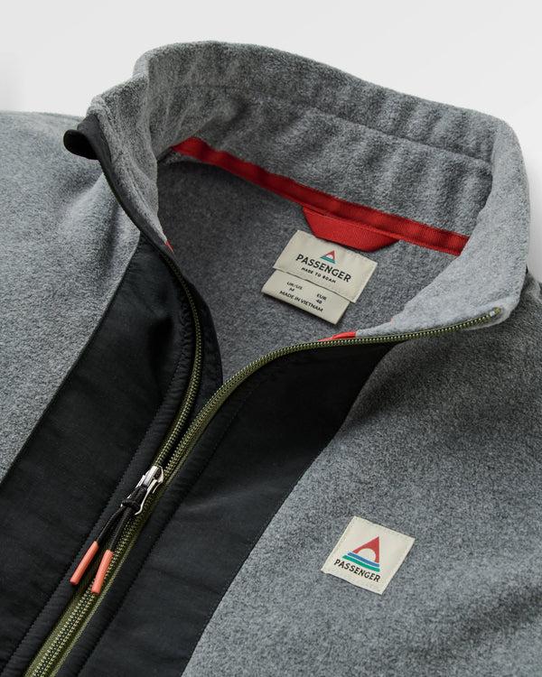 Passenger Men's Woodland Hoodless Recycled Polartec® Fleece