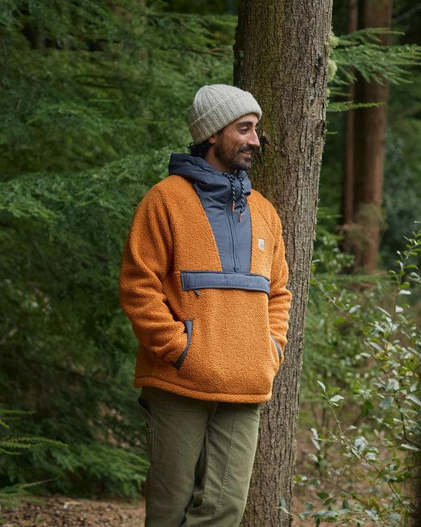 Passenger Men's Woodland Recycled Polar-lined Sherpa Fleece