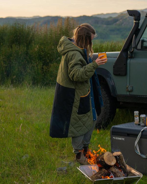 Passenger Campscape Recycled Fleece Lined Parka
