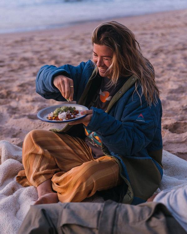 Passenger Campscape Recycled Fleece Lined Parka