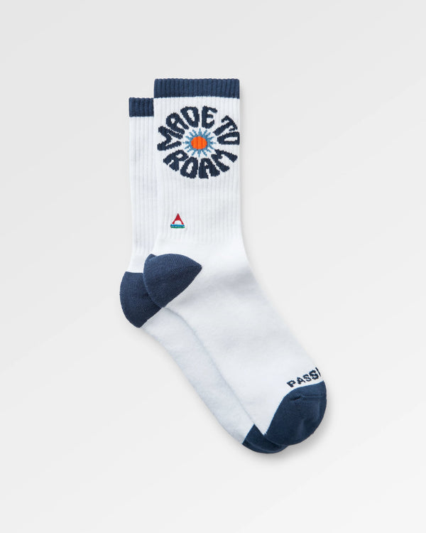 passenger Made to Roam Graphic Crew Socks