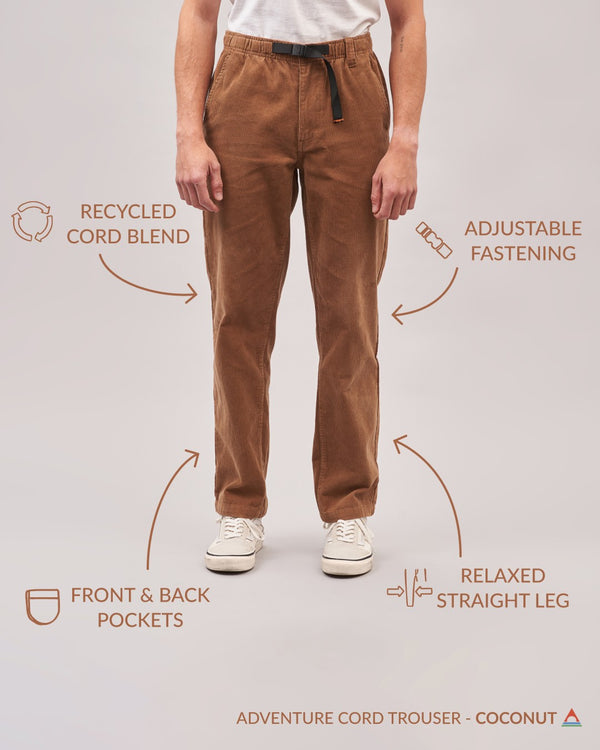 Passenger Men's Adventurer Cord Trouser