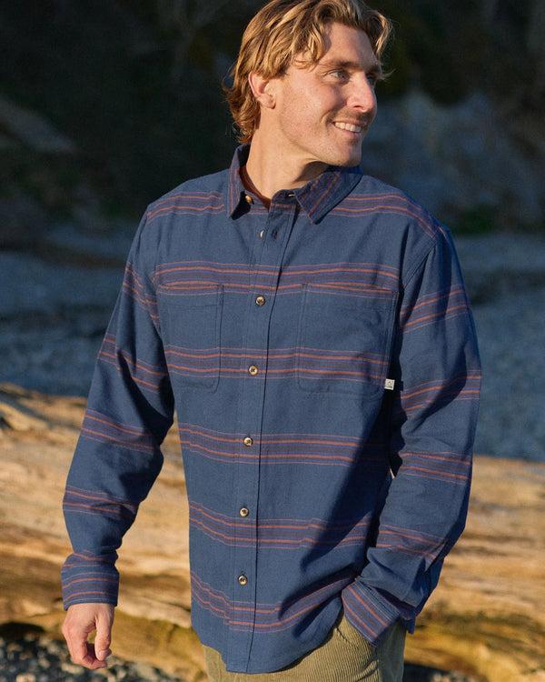 Passenger Men's Backcountry Stripe Light Shirt