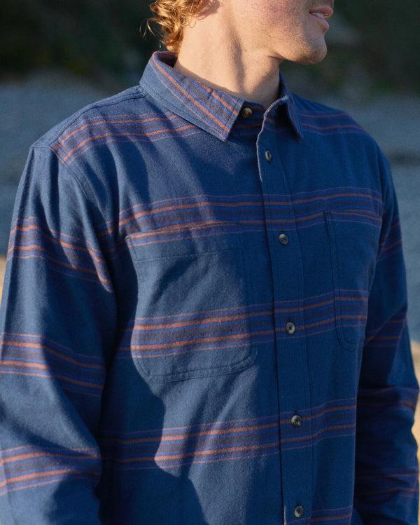 Passenger Men's Backcountry Stripe Light Shirt