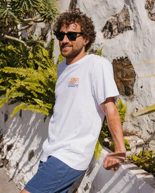 Passenger Men's Cutout Organic Cotton T-Shirt