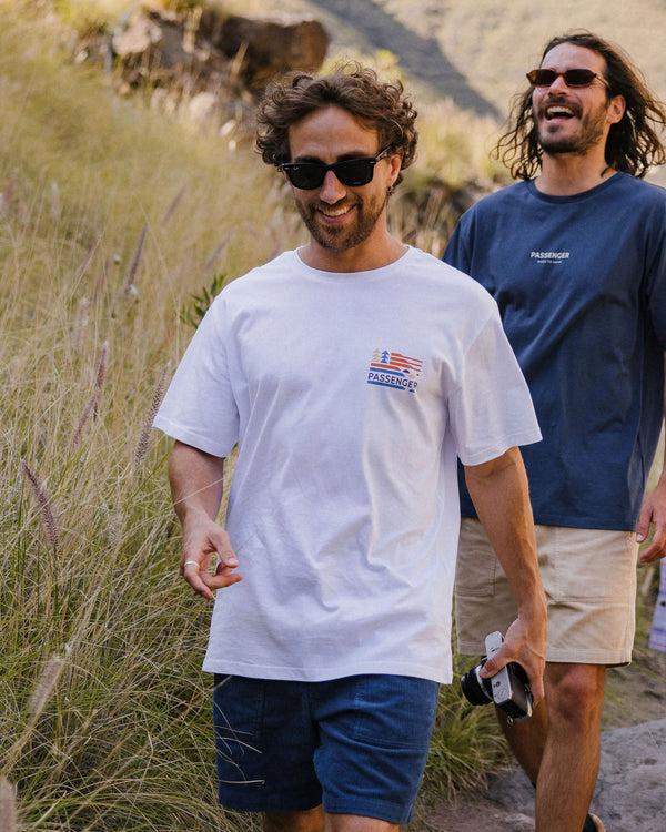 Passenger Men's Cutout Organic Cotton T-Shirt