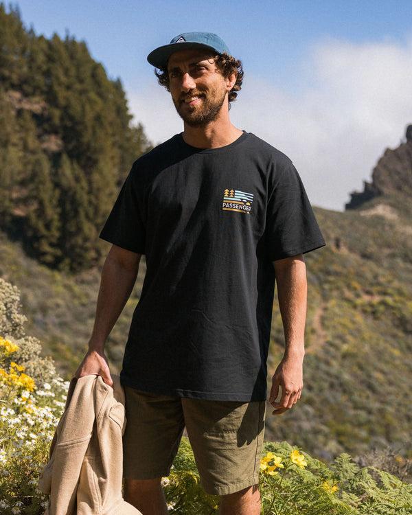 Passenger Men's Cutout Organic Cotton T-Shirt